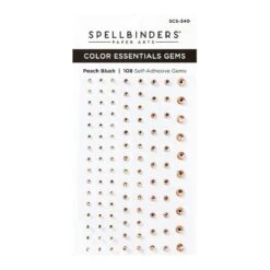 Spellbinders Peach Blush Color Essentials Gems Scs-340