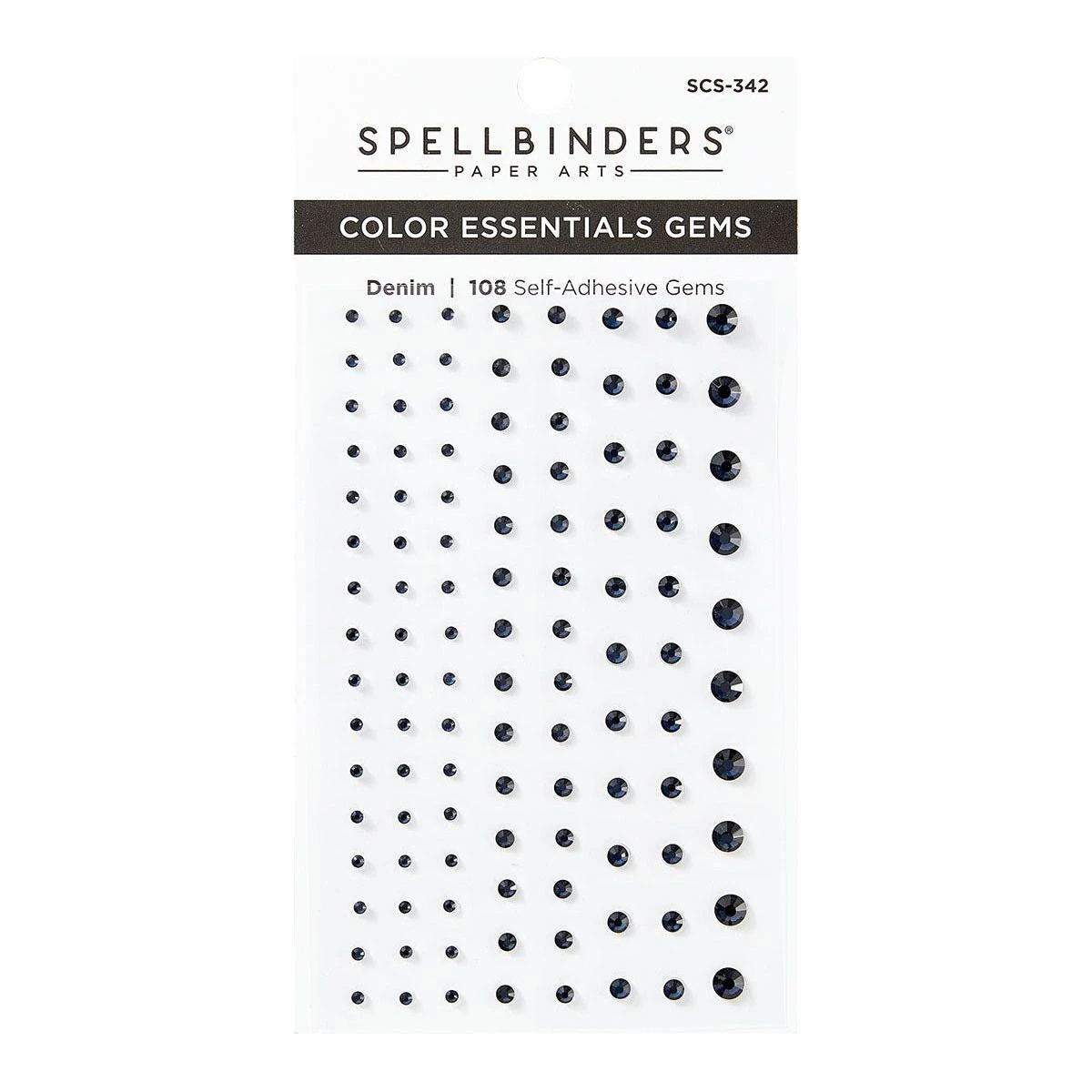 Spellbinders Denim Color Essentials Gems Scs-342 3 Spellbinders Denim Color Essentials Gems Scs-342