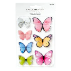 Spellbinders Summer Day Butterflies Stickers Scs-346