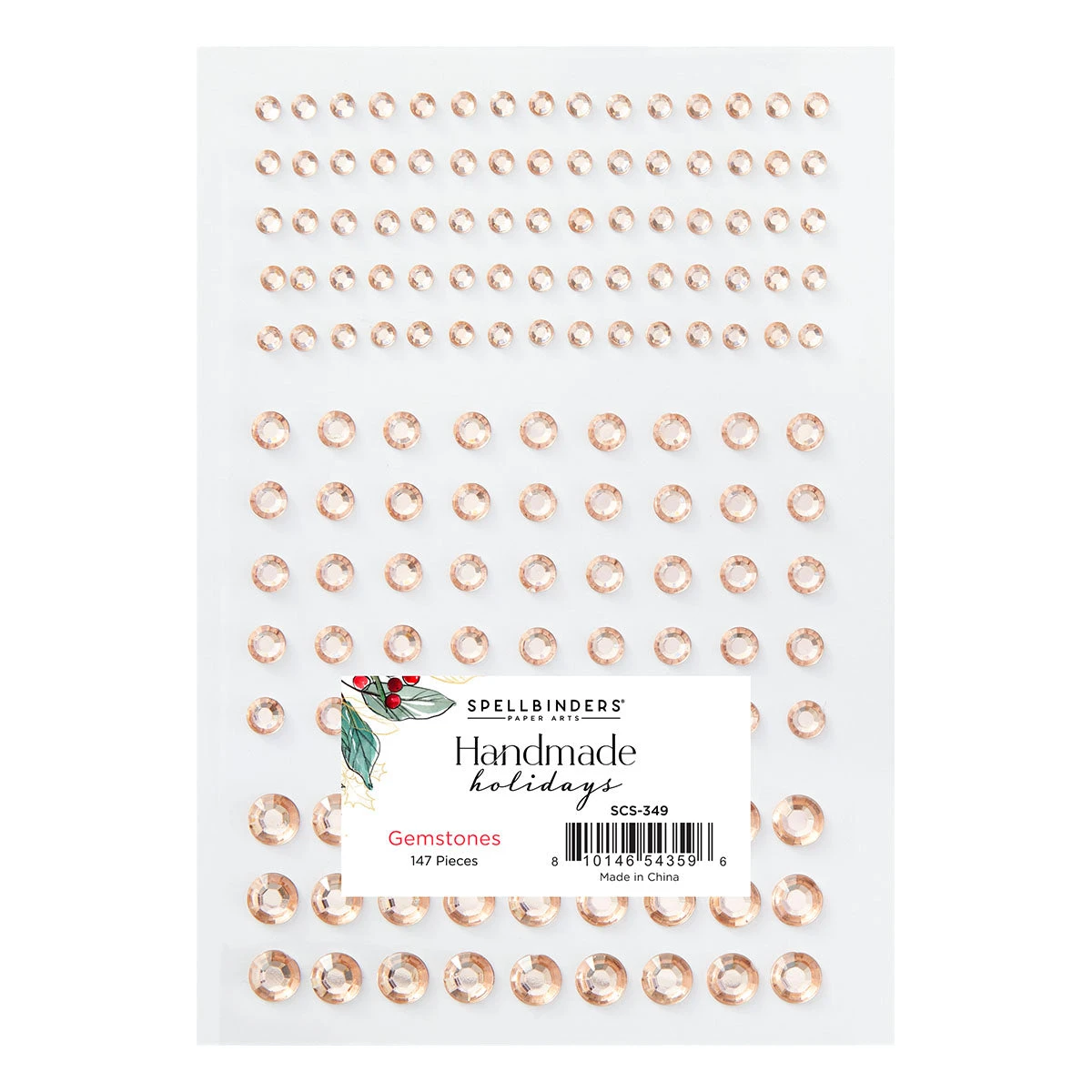 Spellbinders Handmade Holidays Gemstones Scs-349 3 Spellbinders Handmade Holidays Gemstones Scs-349