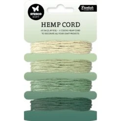 Studio Light Shades Of Green Hemp Cord Sl-es-rib08