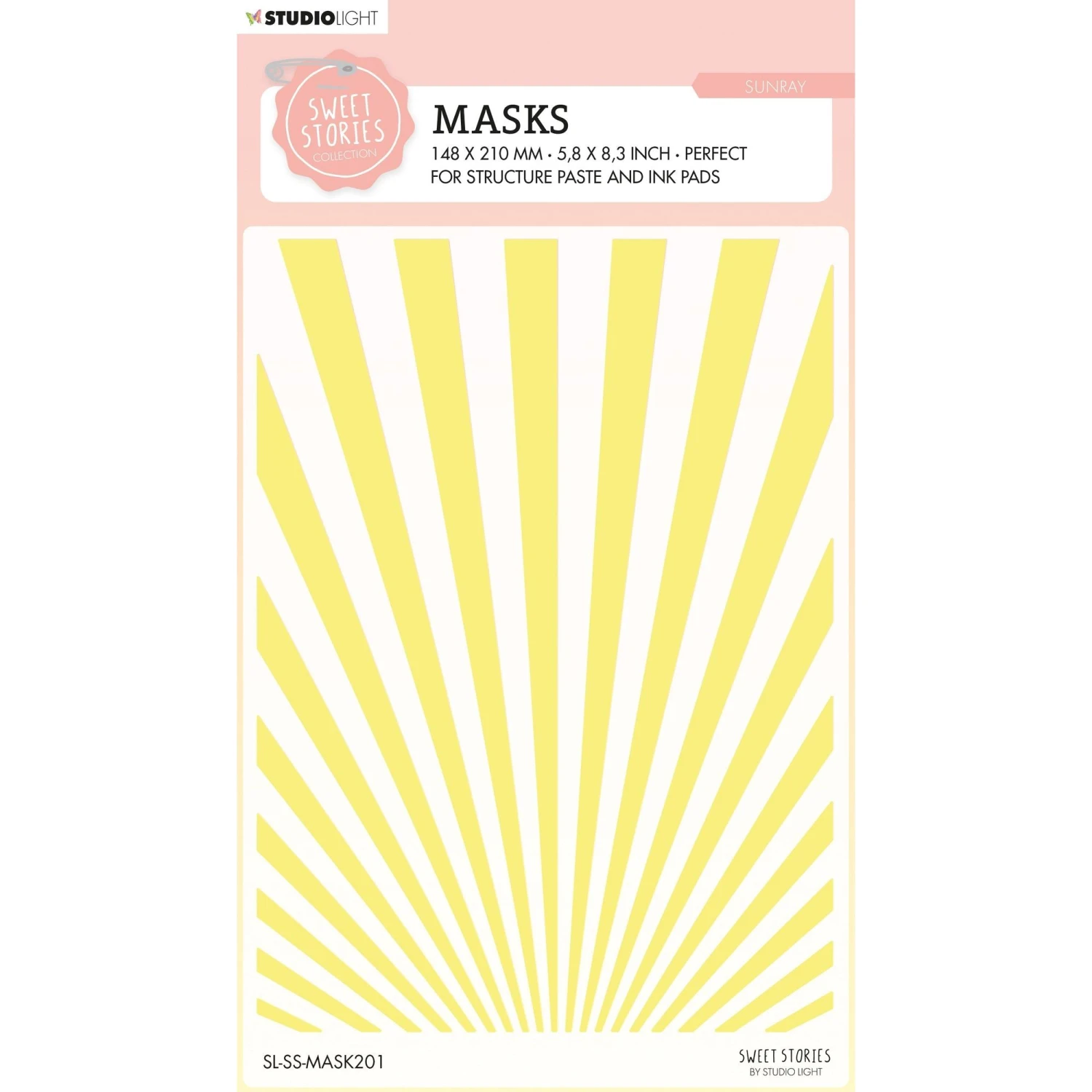 Studio Light Sunray Stencil Sl-ss-mask201* 3 Studio Light Sunray Stencil Sl-ss-mask201*