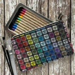 Tim Holtz Small 5 X 8 Distress Zipper Bag And Blending Tools Bundle 13 Tim Holtz Small 5 X 8 Distress Zipper Bag And Blending Tools Bundle -Simon Says Stamp SMALL STAGED 1