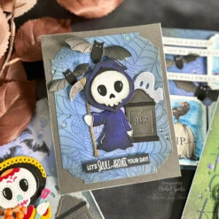 Spellbinders Spider Web Background Press Plate BP-080 -Simon Says Stamp SPELLBINDERS HalloweenBetterpress IG3