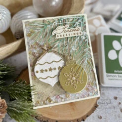 Vivant Texture Champagne Narrow Ribbon 21.87 Yards 2015.2003.71 -Simon Says Stamp SSS MakingtheCut Dec 3