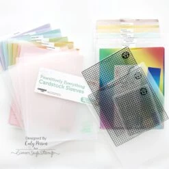 Simon Says Stamp PAWSITIVELY EVERYTHING 9.5x12 SLEEVES St0011 -Simon Says Stamp SSS QT PE Cardstock Sleeves 9.5x12 2