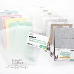 Simon Says Stamp Pawsitively Everything Half Sheet Cardstock Sleeves St0136 -Simon Says Stamp SSS QT PE Half Sheet Cardstock Sleeves