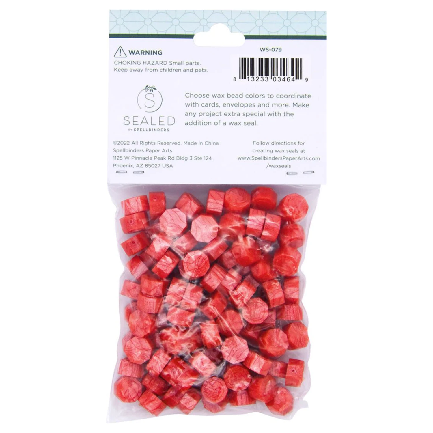 Spellbinders Coral Wax Beads WS-079* 6 Spellbinders Coral Wax Beads WS-079* - Image 4
