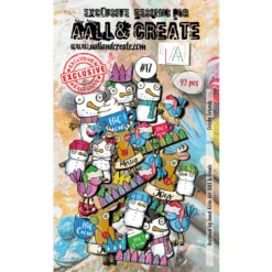 AALL & Create Frosty Friends Ephemera Aalle017