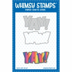Whimsy Stamps Yay Word Dies Wsd205