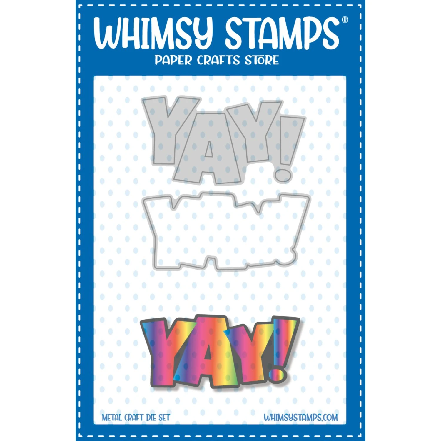 Whimsy Stamps Yay Word Dies Wsd205 3 Whimsy Stamps Yay Word Dies Wsd205