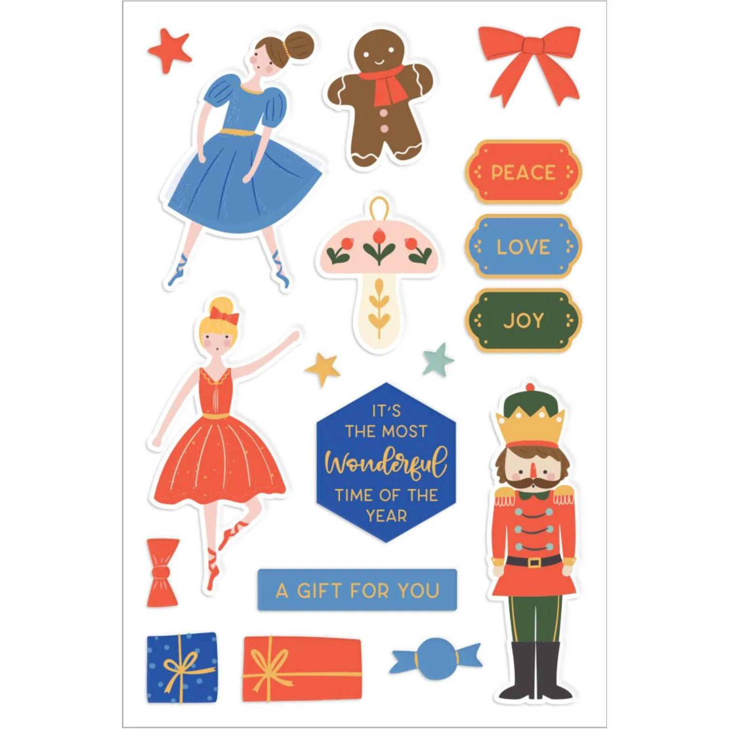 Spellbinders Nutcraker Ballet Chipboard Stickers Scs-300* 4 Spellbinders Nutcraker Ballet Chipboard Stickers Scs-300* - Image 2