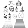 Spellbinders Halloween Icons Press Plate And Etched Dies Set BP-079