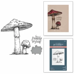 Spellbinders Mushroom Duo Press Plate And Die Set BP-081 -Simon Says Stamp ScreenShot2023 08 09at11.07.11AM