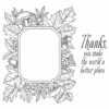 Spellbinders Autumn Thanks Frame Press Plate BP-083* -Simon Says Stamp ScreenShot2023 08 09at11.08.13AM