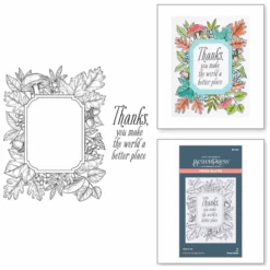 Spellbinders Autumn Thanks Frame Press Plate BP-083* -Simon Says Stamp ScreenShot2023 08 09at11.08.24AM