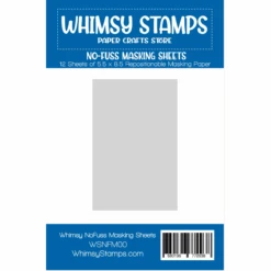 Whimsy Stamps NoFuss Mask Sheets Wsnfm00