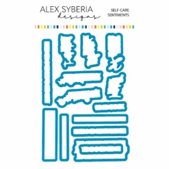 Alex Syberia Designs Self-Care Sentiments Die Set Asd-cd-123