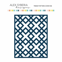 Alex Syberia Designs Trendy Pattern Cover Die Asd-d-128