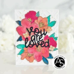 Alex Syberia Designs Watercolor Flowers Die Set Asd-cd-126 -Simon Says Stamp ScreenShot2023 10 12at9.44.57AM