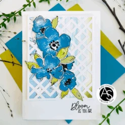 Alex Syberia Designs Watercolor Flowers Die Set Asd-cd-126 -Simon Says Stamp ScreenShot2023 10 12at9.45.17AM
