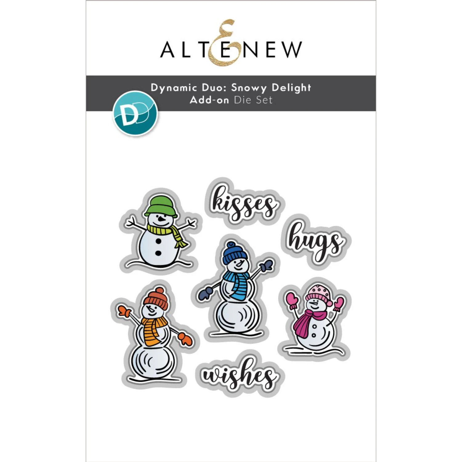 Altenew Dynamic Duo Snowy Delight Add-On Dies Alt8195* 3 Altenew Dynamic Duo Snowy Delight Add-On Dies Alt8195*