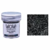 WOW Embossing Powder Glitter Black Twinkle Regular Ws01r
