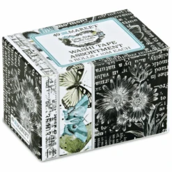 49 And Market Vintage Artistry Moonlit Garden Washi Tape Assortment Pack 3 Rolls Vmg-25781