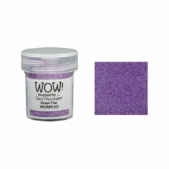 WOW Embossing Powder Glitter Grape Fizz Ws382r