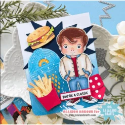 La-La Land Crafts Varsity Jacket Luka Cling Stamp 5583* -Simon Says Stamp ScreenShot2024 04 12at10.20.37AM