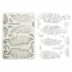 Stamperia Wings A5 Silicone Mold Kacma512