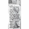 Tim Holtz Clear Stamps And Stencil Birthday, Diamond Dot And Stars Thmm143