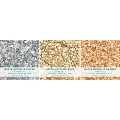 Trinity Stamps Matte Metallic Confetti Embellishment Bundle