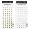 Concord & 9th Gold And Silver Enamel Dots Bundle -Simon Says Stamp Screenshot2024 03 11at2.04.31PM