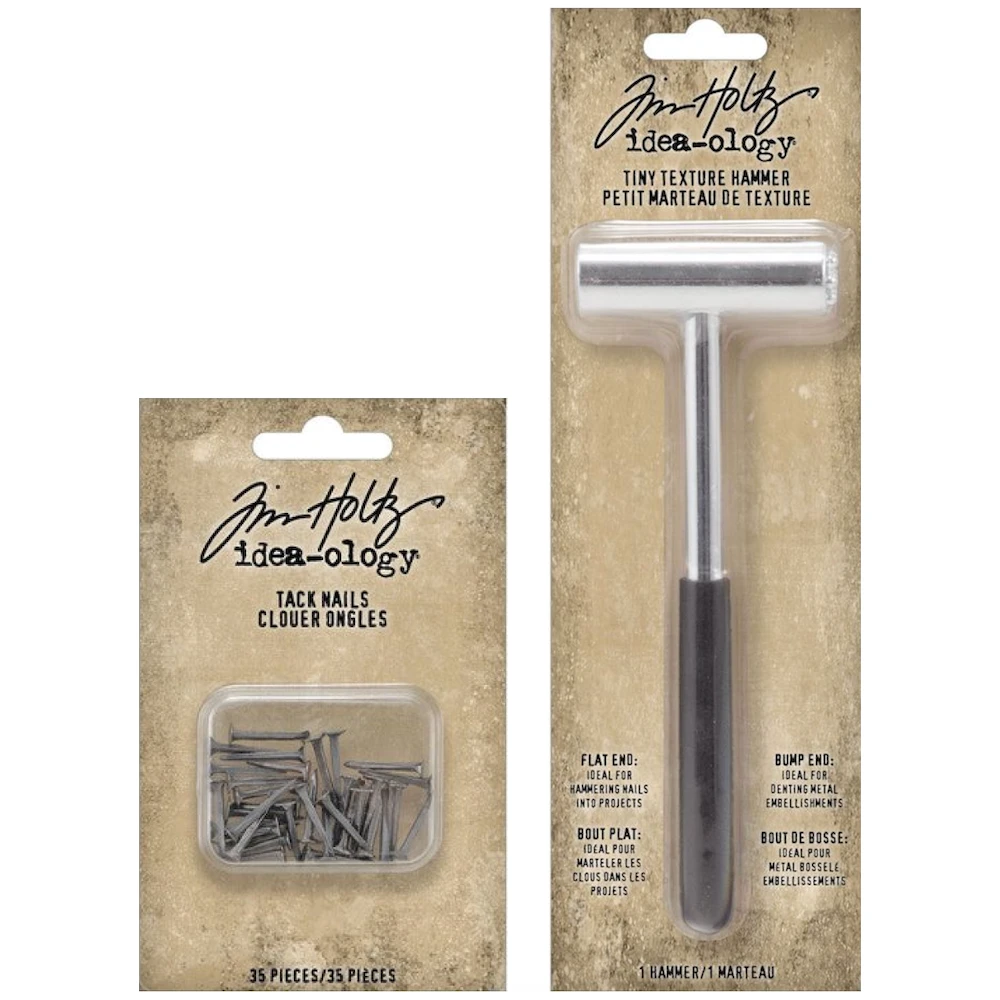 Tim Holtz Idea-ology Hammer And Nail Bundle 3 Tim Holtz Idea-ology Hammer And Nail Bundle