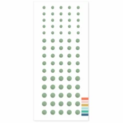 Concord & 9th Eucalyptus Enamel Dots 12004