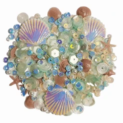 Sweet November Stamps Soft Seashore Embellishment Mix Sns-sq-ss-24