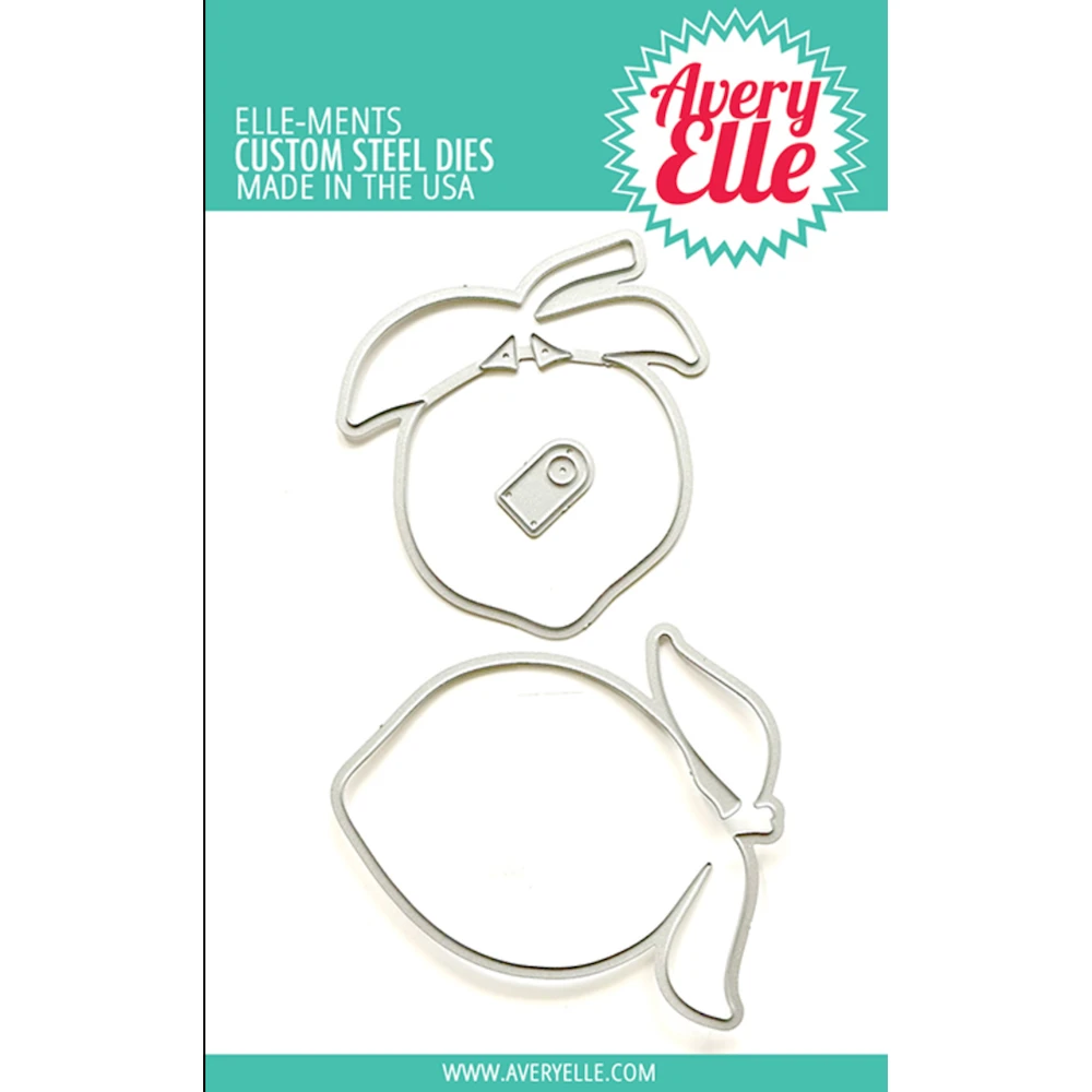 Avery Elle Fruit Greetings And Tags Die Set D-24-18* 3 Avery Elle Fruit Greetings And Tags Die Set D-24-18*