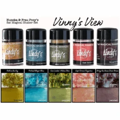 Lindy's Stamp Gang Vinny's View Shaker 5 Pack Lsgvv