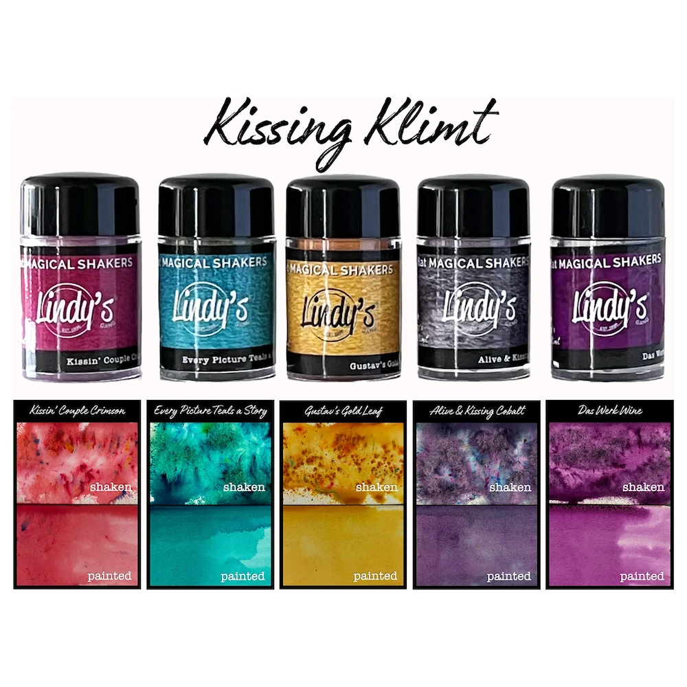 Lindy's Stamp Gang Kissing Klimt Shaker 5 Pack Lsgkk 3 Lindy's Stamp Gang Kissing Klimt Shaker 5 Pack Lsgkk