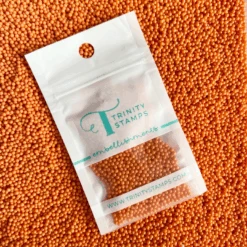 Trinity Stamps Orange Shaker Pop Embellishment Mix Emb-0184