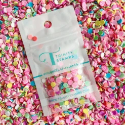 Trinity Stamps Sugar Confetti Embellishment Mix Emb-0158