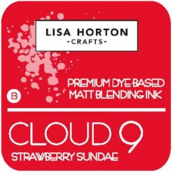 Lisa Horton Crafts Cloud 9 Strawberry Sundae Matt Blending Ink Pad Lhcip007