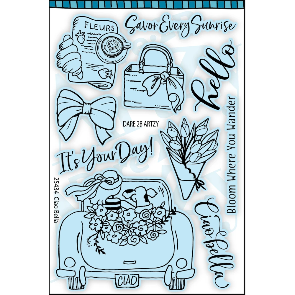 Dare 2B Artzy Ciao Bella Stamp And Die Bundle 5 Dare 2B Artzy Ciao Bella Stamp And Die Bundle - Image 3