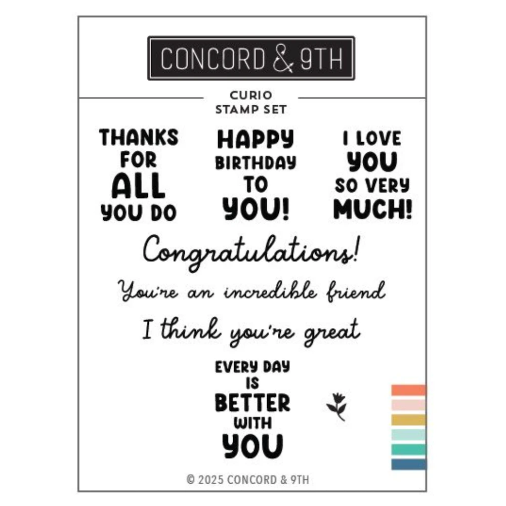 Concord & 9th Curio Stamp And Die Bundle 4 Concord & 9th Curio Stamp And Die Bundle - Image 2