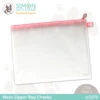 Simon Says Stamp CHEEKY Pink MESH ZIPPER BAG St0079