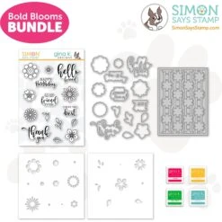 Simon Says Stamp Gina K Designs Bold Blooms Class Bundle