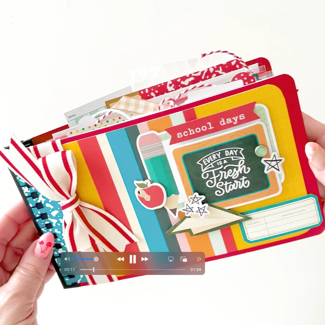 Simple Stories Book Fair 6 X 8 Paper Pad 24615 - Image 3