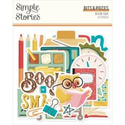 Simple Stories Book Fair Bits And Pieces 24618