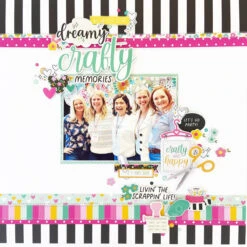 Simple Stories Crafty Babe Glitter Enamel Dots 24313 9 Simple Stories Crafty Babe Glitter Enamel Dots 24313 -Simon Says Stamp Simple Stories Crafty Babe Glitter Enamel Dots 24313 Memories Layout